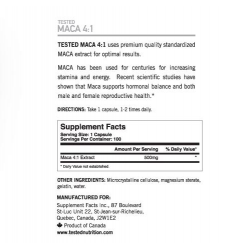 TESTED MACA 4:1 100 kapsułek